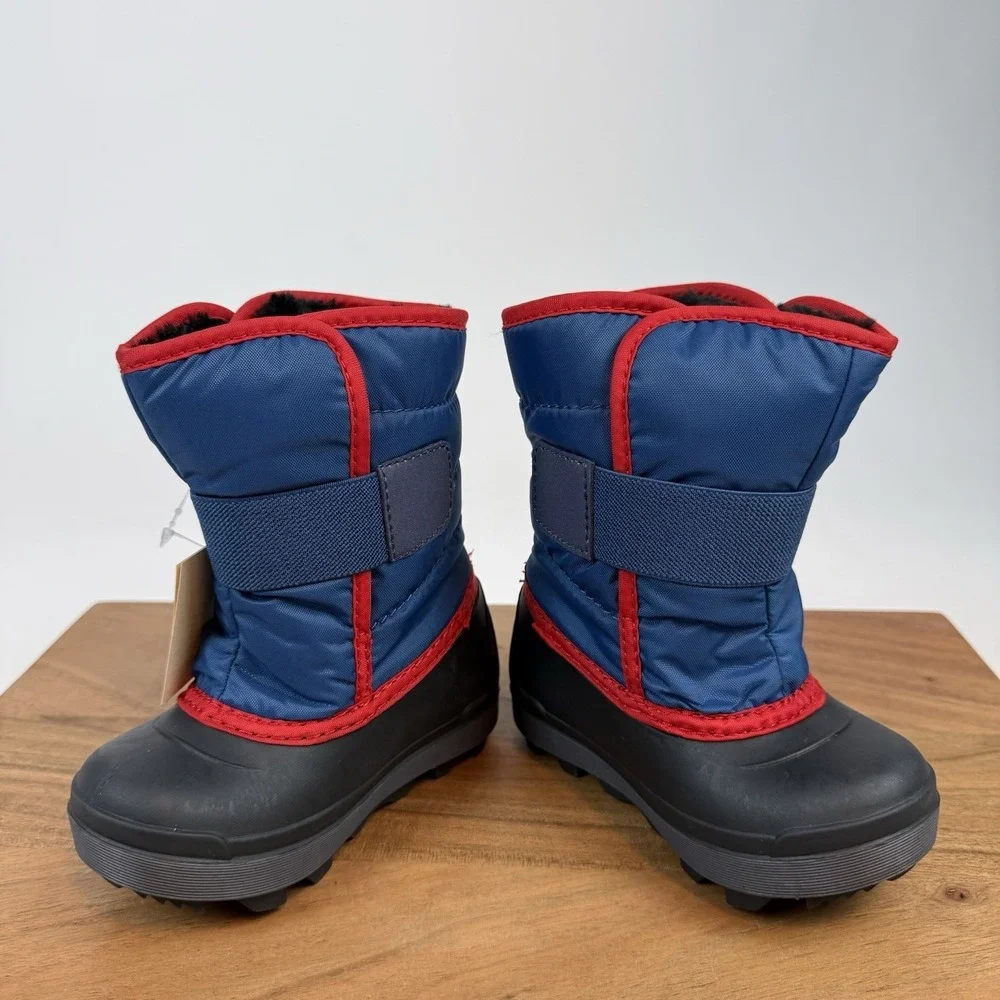 New Kids Kamik Snowbug 7 Insulated Faux Fur Lined Waterproof Snow Boots Size 7 C